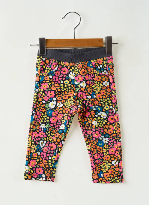 Pantalon slim taille élastique taille élastique noir BOBOLI fille