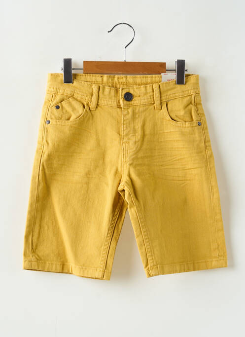Bermuda poches jaune ZY garcon