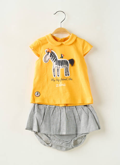 Ensemble pantalon jaune BOBOLI fille