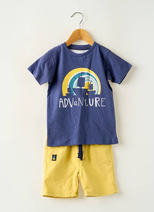 Ensemble short jaune MINI BOL garçon