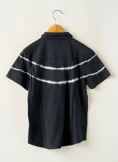 Chemise manches longues noir BOBOLI garçon