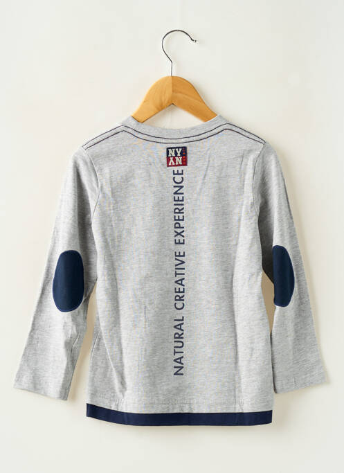 T-shirt gris BOBOLI garçon