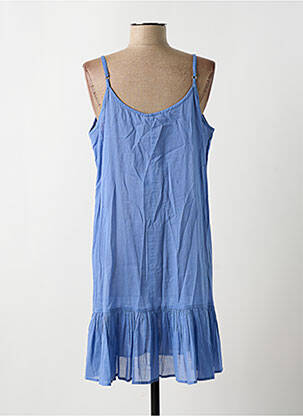 Jupon /fond de robe coupe évasée bleu RHUM RAISIN femme
