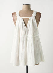 Top blanc RHUM RAISIN pour femme seconde vue