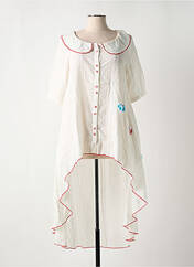 Tunique manches courtes blanc RHUM RAISIN pour femme seconde vue