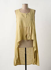 Tunique manches longues jaune RHUM RAISIN pour femme seconde vue