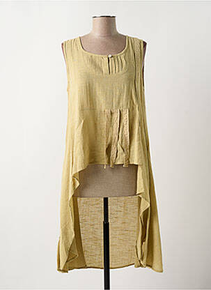 Tunique manches longues jaune RHUM RAISIN pour femme