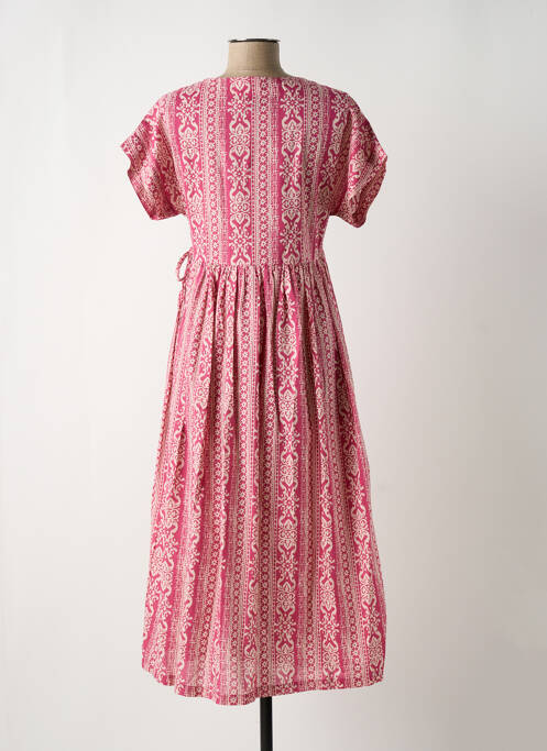 Robe longue rose MOLLY BRACKEN pour femme