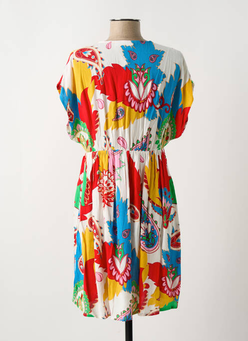 Robe mi-longue blanc LES TROPEZIENNES PAR M.BELARBI pour femme