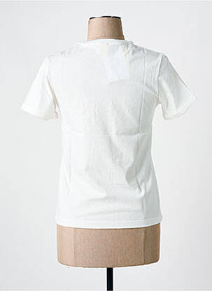T-shirt stretch manches courtes blanc MAR E SOL femme