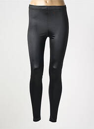 Legging effet matière satinée noir MOLLY BRACKEN femme