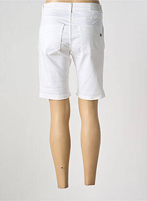 Bermuda taille élastique taille normale blanc CREAM femme