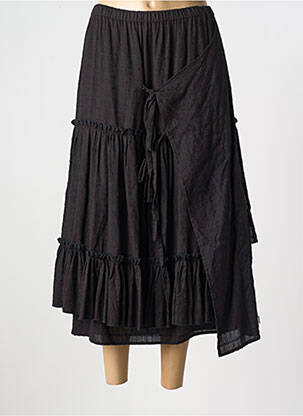 Jupe longue doublure noir RHUM RAISIN femme