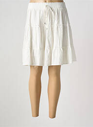 Jupe courte poches blanc MOLLY BRACKEN femme