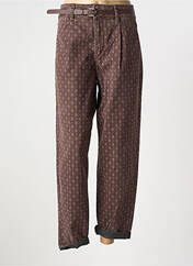 Jeans coupe droite marron CREAM pour femme seconde vue