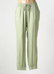 Pantalon droit vert CREAM pour femme seconde vue