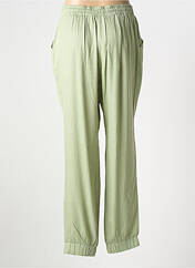 Pantalon droit vert CREAM pour femme seconde vue