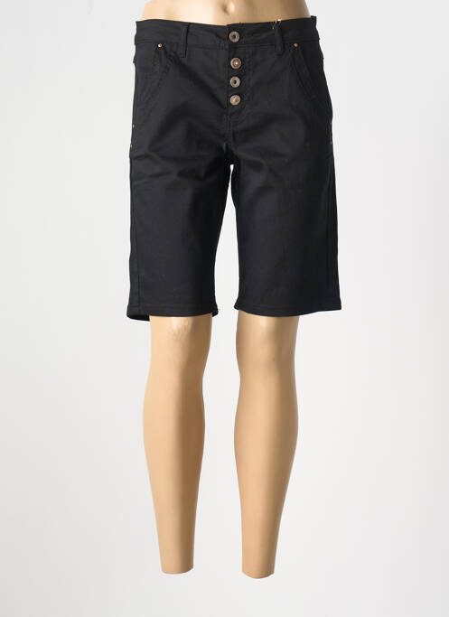 Bermuda slim taille normale noir CREAM femme