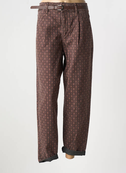 Jeans coupe droite marron CREAM pour femme