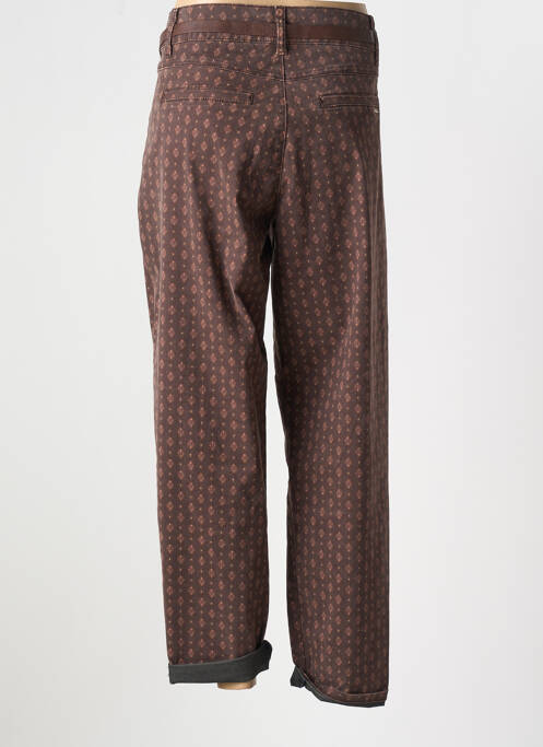 Jeans coupe droite marron CREAM pour femme