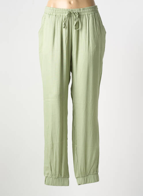 Pantalon droit vert CREAM pour femme