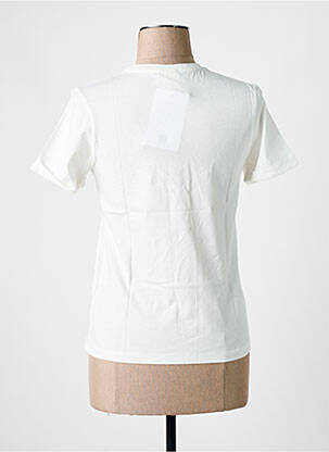 T-shirt stretch manches courtes blanc MAR E SOL femme