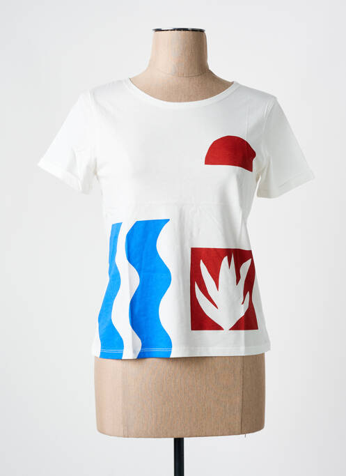 T-shirt blanc MAR E SOL pour femme