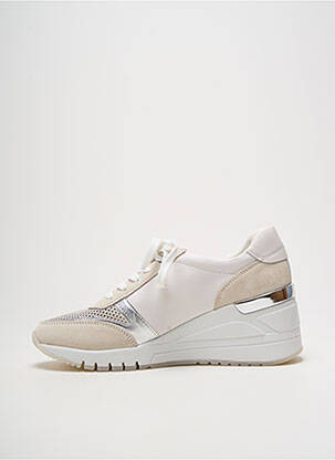 Baskets talon compensé talon de 7 à 9cm argent MARCO TOZZI femme