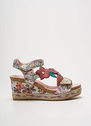 Espadrilles rose LAURA VITA femme