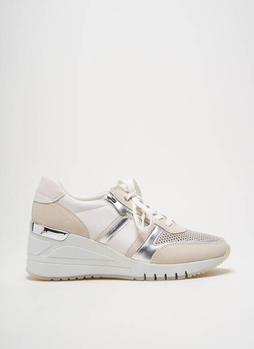 Baskets talon compensé talon de 7 à 9cm argent MARCO TOZZI femme