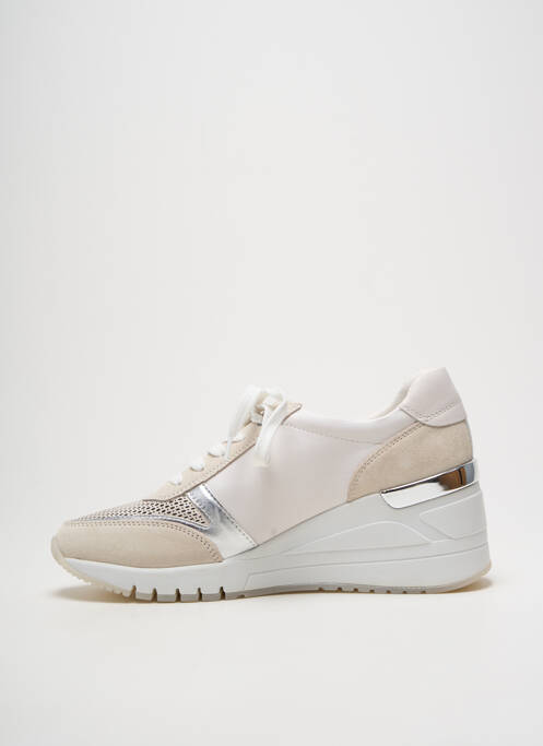 Baskets talon compensé talon de 7 à 9cm argent MARCO TOZZI femme