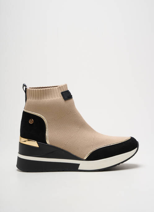 Baskets beige XTI femme
