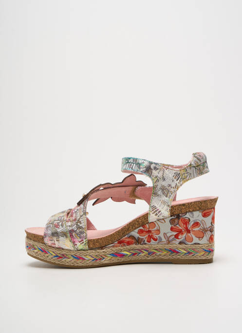 Espadrilles rose LAURA VITA femme
