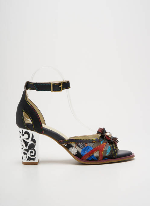 Sandales/Nu pieds noir LAURA VITA femme