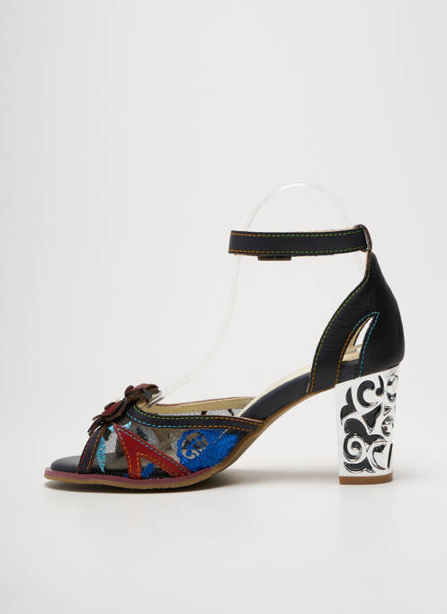 Sandales/Nu pieds noir LAURA VITA femme