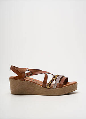 Sandales/Nu pieds marron CARLA TORTOSA femme