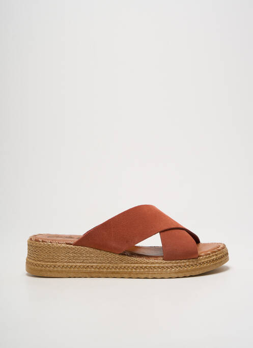 Mules/Sabots rouge CARLA TORTOSA femme