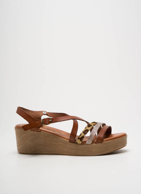 Sandales/Nu pieds marron CARLA TORTOSA femme