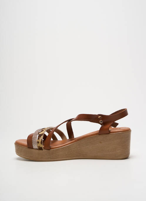Sandales/Nu pieds marron CARLA TORTOSA femme