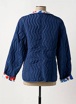 Veste casual coupe cintrée bleu GUY DUBOUIS femme