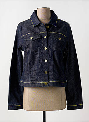Veste en jean manches longues bleu LE PETIT BAIGNEUR femme