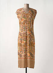 Robe longue orange MERI & ESCA pour femme seconde vue