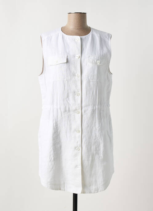 Robe courte blanc OLSEN pour femme