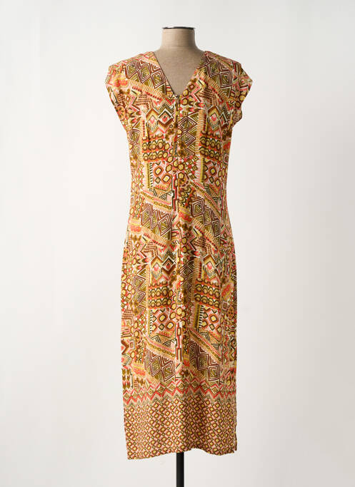 Robe longue orange MERI & ESCA pour femme