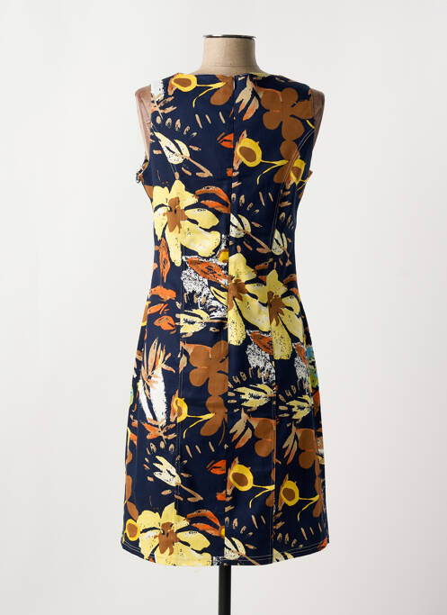 Robe mi-longue bleu GUY DUBOUIS pour femme