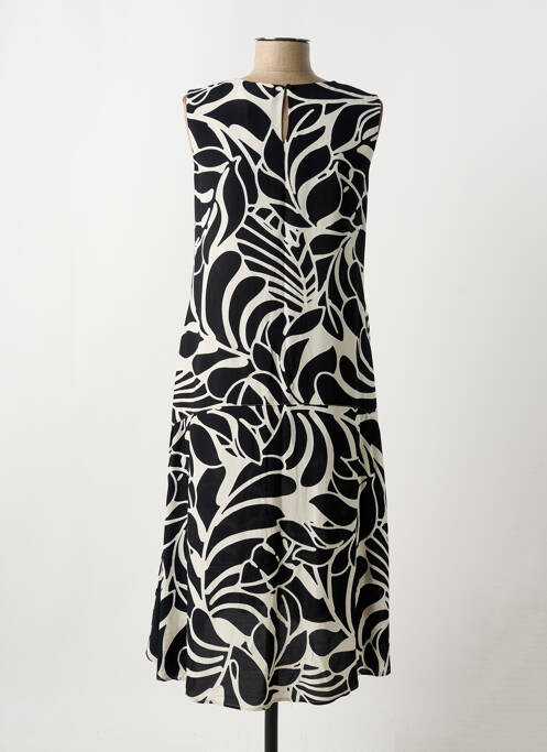 Robe mi-longue noir OLSEN pour femme