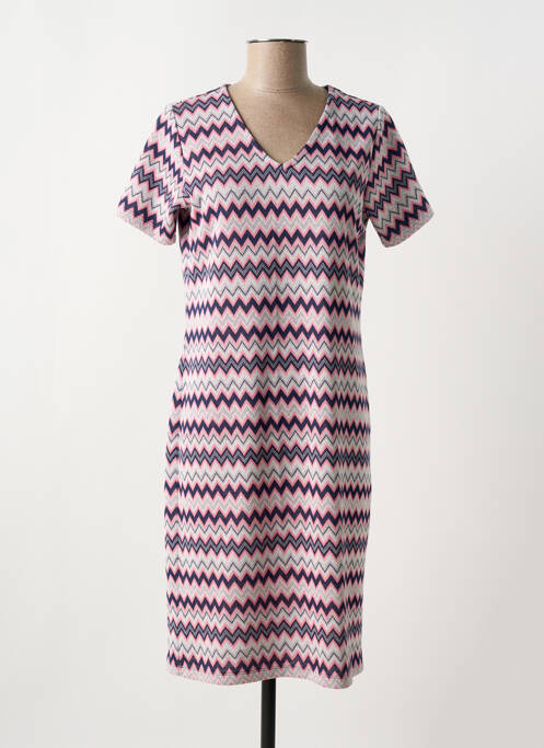 Robe mi-longue rose OLSEN pour femme