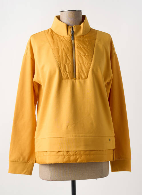 Sweat-shirt jaune OLSEN pour femme