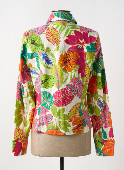 Veste casual vert GUY DUBOUIS pour femme