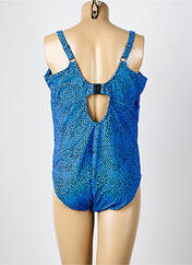 Maillot de bain 1 pièce bleu ELOMI pour femme seconde vue